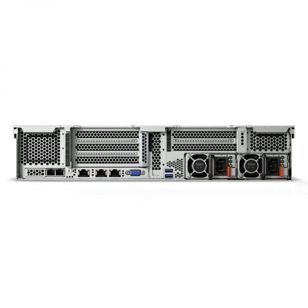 LENOVO ThinkSystem SR590 Xeon Silver 4210R (10C 2.4GHz 13.75MB Cache/100W) 16GB 2933MHz (1x16GB, 2Rx8 RDIMM), 3x600GB 10k SAS, 930-8i, 2x750W, XCC Enterprise, Tooless Rails (7X99A08VEA) - imagine 2