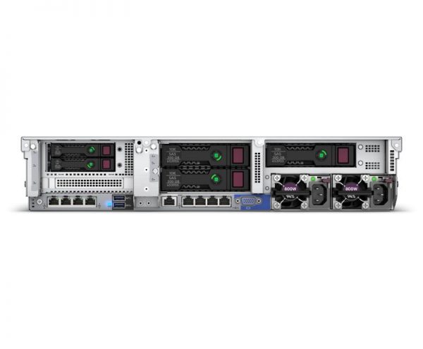 HPE ProLiant DL380 Gen10 4215R 1P 32GB-R S100i NC 8SFF 800W PS Server (P40425-B21) - imagine 3