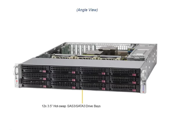 SUPERMICRO Storage SuperServer SSG-620P-ACR12L (SSG-620P-ACR12L) - imagine 2