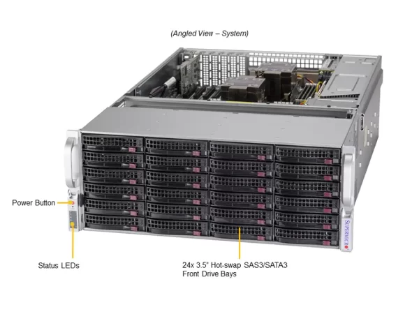 SUPERMICRO Storage SuperServer SSG-640P-E1CR36L (SSG-640P-E1CR36L) - imagine 2