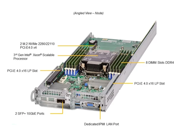 SUPERMICRO IoT SuperServer SYS-210TP-HPTRD (SYS-210TP-HPTRD) - imagine 4