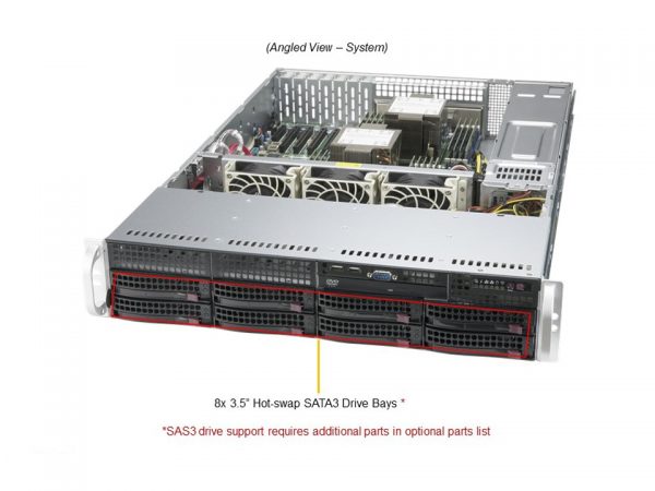 SUPERMICRO Mainstream SuperServer SYS-620P-TR (SYS-620P-TR) - imagine 2