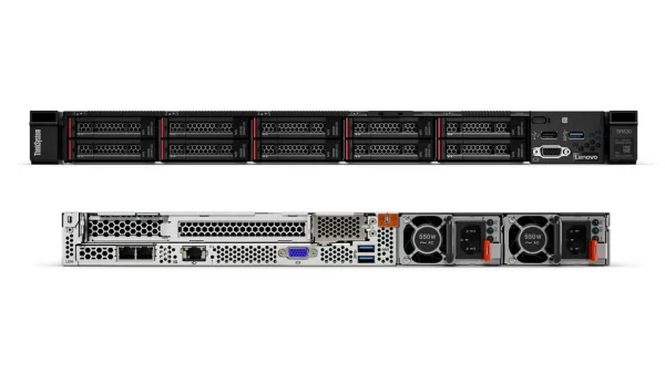 LENOVO ThinkSystem SR630 Xeon Silver 4208 (8C 2.1GHz 11MB Cache/85W) 32GB 2933MHz (1x32GB, 2Rx4 RDIMM), O/B, 930-8i, 1x750W, XCC Enterprise, Tooless Rails (7X02A0F1EA)