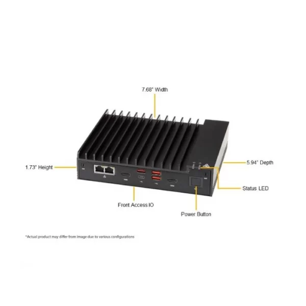 Supermicro SYS-E100-12T-H SBC IOT/Embedded System (SYS-E100-12T-H) - imagine 3