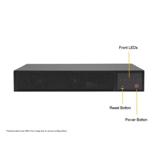Supermicro SYS-E300-12C Compact 1U IOT/Embedded System (SYS-E300-12C) - imagine 4