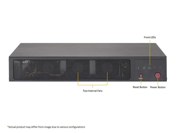 Supermicro SYS-E300-12D-8CN6P Mini-1U IOT System (SYS-E300-12D-8CN6P) - imagine 2