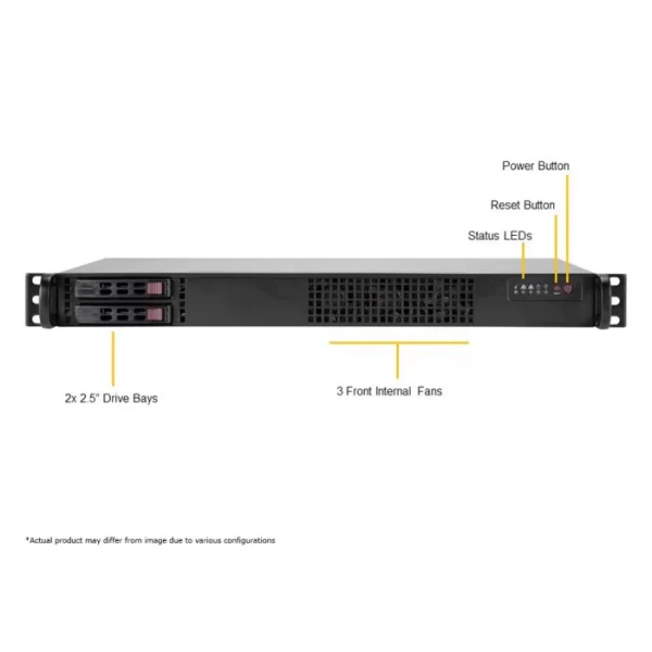 Supermicro SYS-110C-FHN4T 1U Rackmount IOT System (SYS-110C-FHN4T)