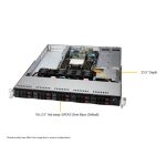 Supermicro SYS-110P-WTR 1U Rackmount WIO SuperServer (SYS-110P-WTR)