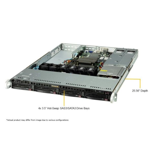Supermicro SYS-510T-WTR 1U Rackmount UP SuperServer (SYS-510T-WTR) - imagine 2
