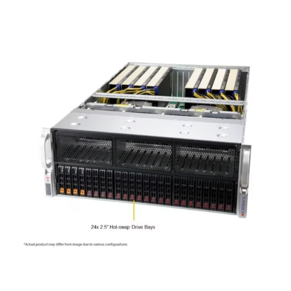 Supermicro AS -4125GS-TNRT 4U Rackmount H13 GPU SuperServer (AS -4125GS-TNRT) - imagine 2
