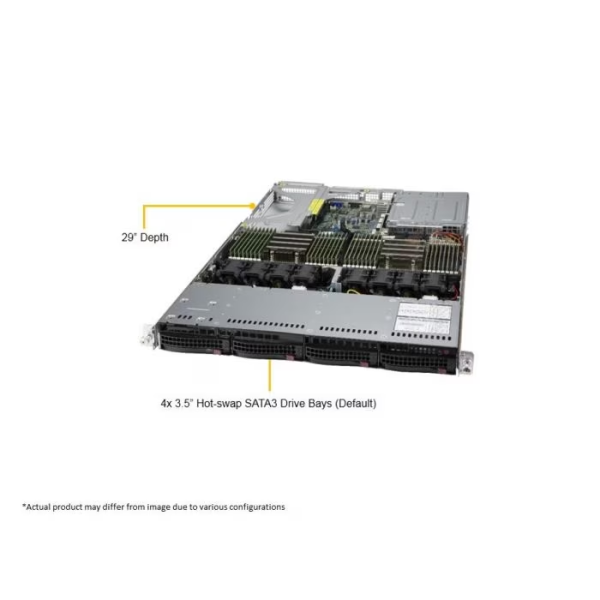 Supermicro AS -1024US-TRT 1U Rackmount Ultra SuperServer (AS -1024US-TRT) - imagine 2