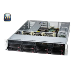 Supermicro SYS-521E-WR 2U Rackmount X13 WIO SuperServer (SYS-521E-WR)