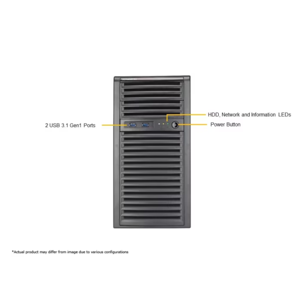 Supermicro SYS-530T-I Mini-Tower SuperWorkstation (SYS-530T-I) - imagine 2