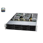 Supermicro SYS-621C-TN12R 2U Rackmount X13 CloudDC SuperServer (SYS-621C-TN12R)
