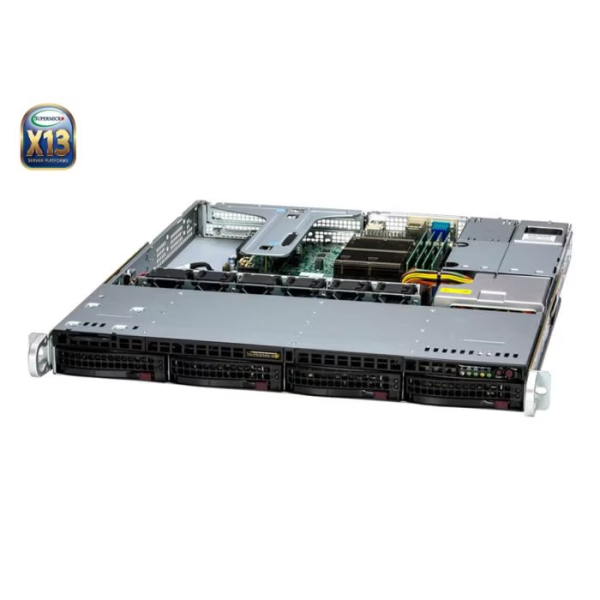 Supermicro SYS-511R-M 1U Rackmount X13 Mainstream SuperServer (SYS-511R-M)