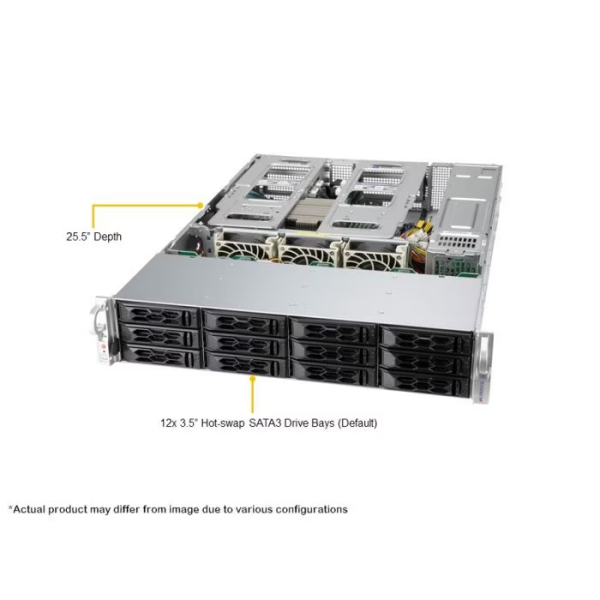 Supermicro AS -2014CS-TR-EU 2U Rackmount CloudDC SuperServer (AS -2014CS-TR-EU) - imagine 2