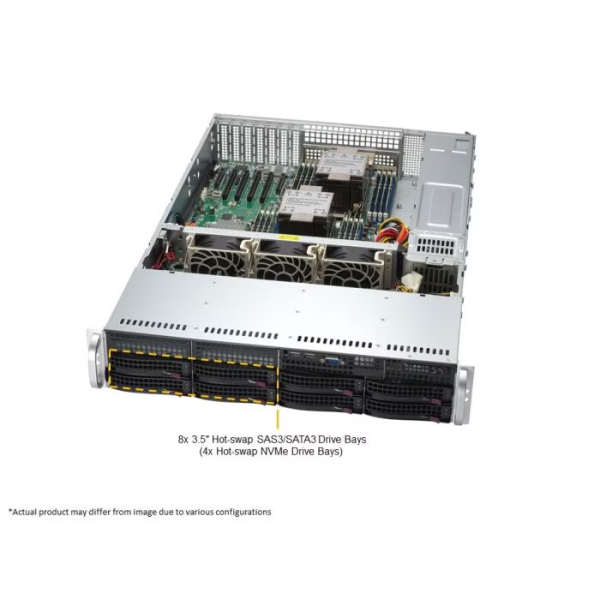 Supermicro SYS-621P-TRT 2U Rackmount X13 Mainstream SuperServer (SYS-621P-TRT) - imagine 2