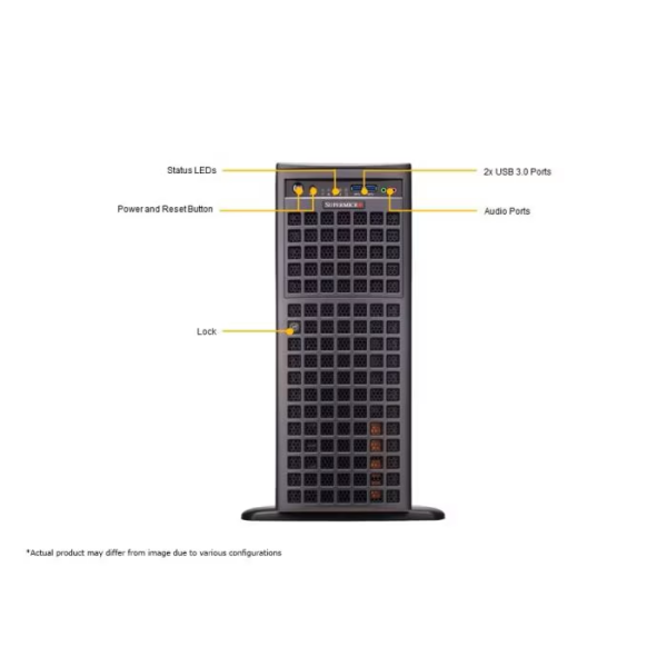 Supermicro SYS-740GP-TNRT Full-Tower GPU SuperServer (SYS-740GP-TNRT) - imagine 3