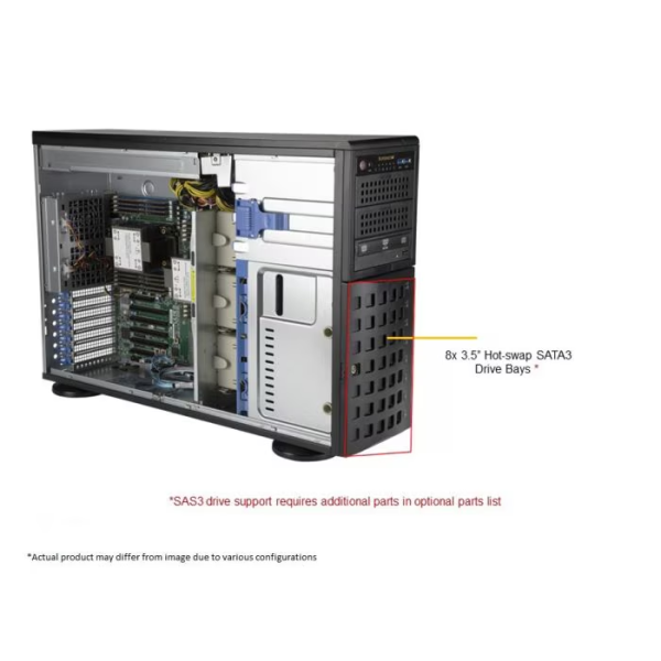 Supermicro SYS-740P-TRT Tower/4U Mainstream SuperServer (SYS-740P-TRT) - imagine 5