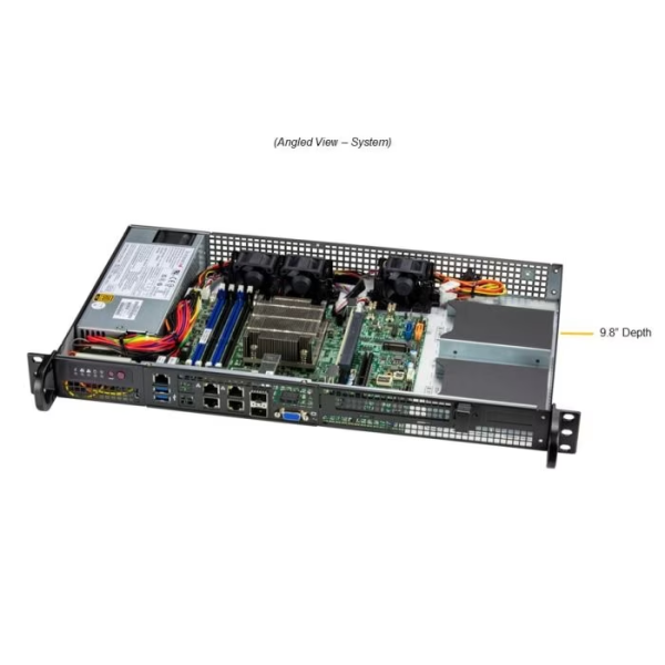 Supermicro SYS-510D-4C-FN6P Mini-1U Rackmount IOT System (SYS-510D-4C-FN6P) - imagine 2