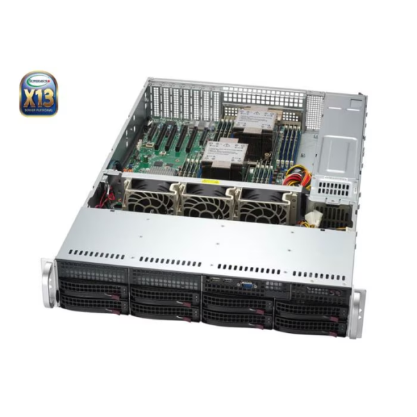 Supermicro SYS-621P-TRT 2U Rackmount X13 Mainstream SuperServer (SYS-621P-TRT)