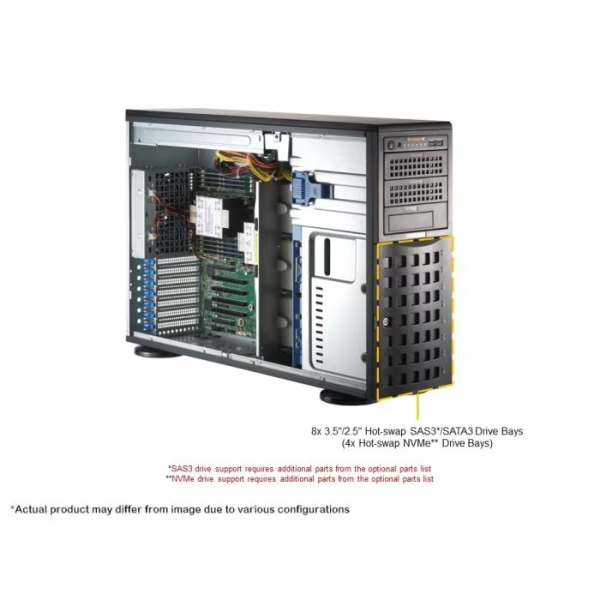 Supermicro SYS-741P-TRT 4U Tower X13 Mainstream SuperServer (SYS-741P-TRT) - imagine 2