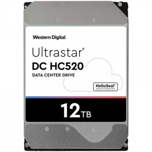 WESTERN DIGITAL HDD Server WD Ultrastar DC HC520 12TB 4Kn SE, 3.5’’, 256MB, 7200 RPM, SAS, P3 (HUH721212AL4204)