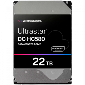 WESTERN DIGITAL HDD Server WD Ultrastar DC HC580 22TB 512e SE, 3.5", 512MB, 7200RPM, SATA, NP3 (WUH722422ALE6L4)