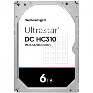 WESTERN DIGITAL HDD Server WD Ultrastar DC HC310 6TB 512e SE, 3.5’’, 256MB, 7200 RPM, SATA (HUS726T6TALE6L4)