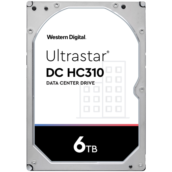 WESTERN DIGITAL HDD Server WD Ultrastar DC HC310 6TB 4Kn SE, 3.5’’, 256MB, 7200 RPM, SATA (HUS726T6TALN6L4)