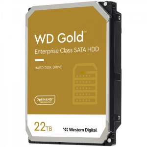 WESTERN DIGITAL HDD Server WD Gold 22TB CMR 512e, 3.5'', 512MB, 7200 RPM, SATA (WD221KRYZ)