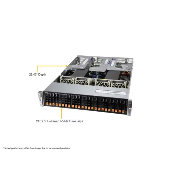 Supermicro AS-2124US-TNRP 2U Rackmount DP Ultra A+ Server (AS-2124US-TNRP) - imagine 4