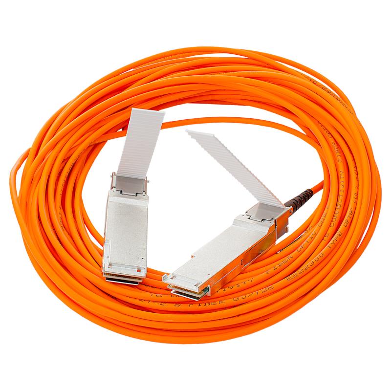HPE BladeSystem c-Class 40G QSFP+ to QSFP+ 15m Active Optical Cable (720211-B21)
