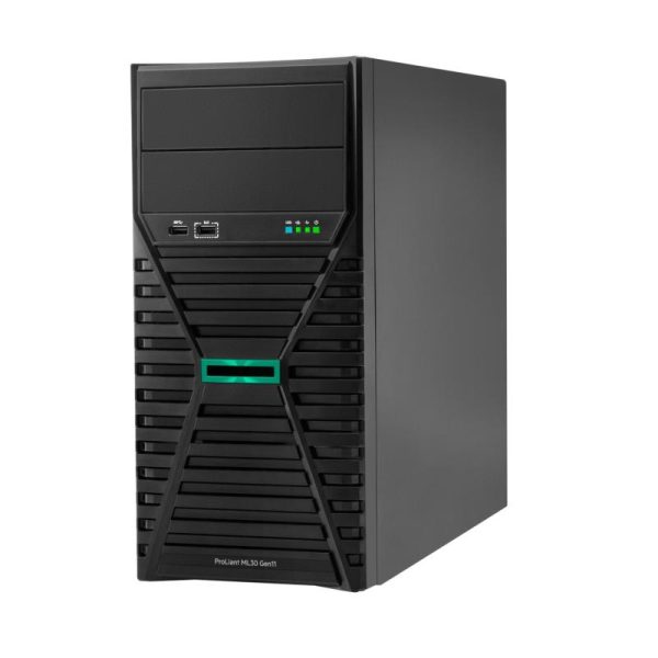 HPE ProLiant ML30 Gen11 E-2436 2.9GHz 6c 1P 1x32GB-U 8SFF MR216i-p 2x480GB SSD 2x800W PS EU Server (P81773-425)