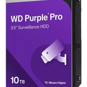 HDD Surveillance WD 10TB SATA3 720rpm 512MB (WD102PURP)