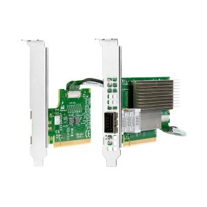 HPE InfiniBand HDR/Ethernet 200Gb 1-port QSFP56 PCIe3 x16 MCX653105A-HDAT Adapter (P06154-B21)