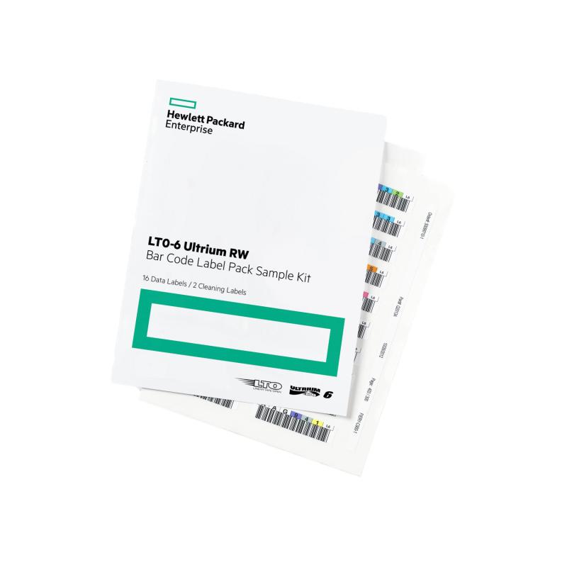 HPE LTO-6 Ultrium RW Bar Code Label Pack (Q2013A)