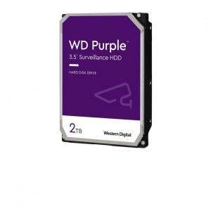 HDD Surveillance WD Purple, 2TB, 5400RPM, SATA III (WD22PURZ)