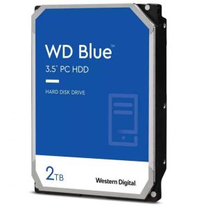 HDD  WD Blue 2TB SATA-III 7200 rpm 256mb (WD20EZBX)