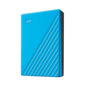 HDD Extern WD My Passport, 4TB, albastru, USB 3.2 (WDBPKJ0040BBL-WESN)