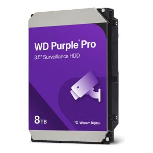 HDD Surveillance WD,3.5 8TB SATA3, 7200RPM 258MB (WD8002PURP)