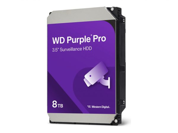 HDD Surveillance WD,3.5 8TB SATA3, 7200RPM 258MB (WD8002PURP)