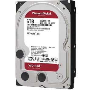 HDD WD Red 6TB SATA-III 5400RPM 256MB (WD60EFAX)