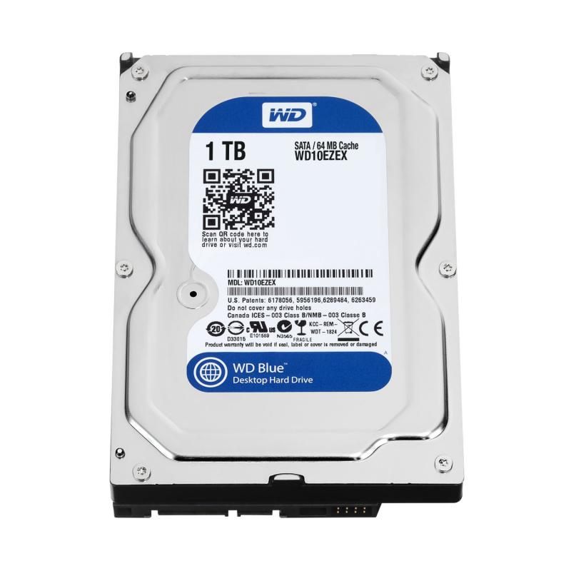 HDD  WD Blue 1TB SATA-III 7200rpm 64mb (WD10EZEX)