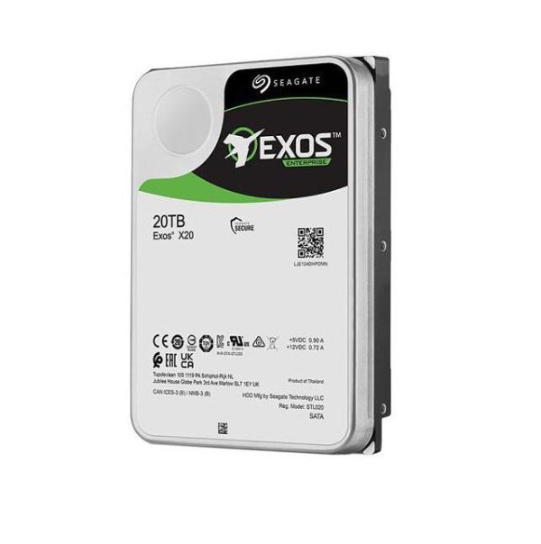 HDD Server Seagate Exos Enterprise 20TB SATA-III 7200rpm 256mb (ST20000NM007D)