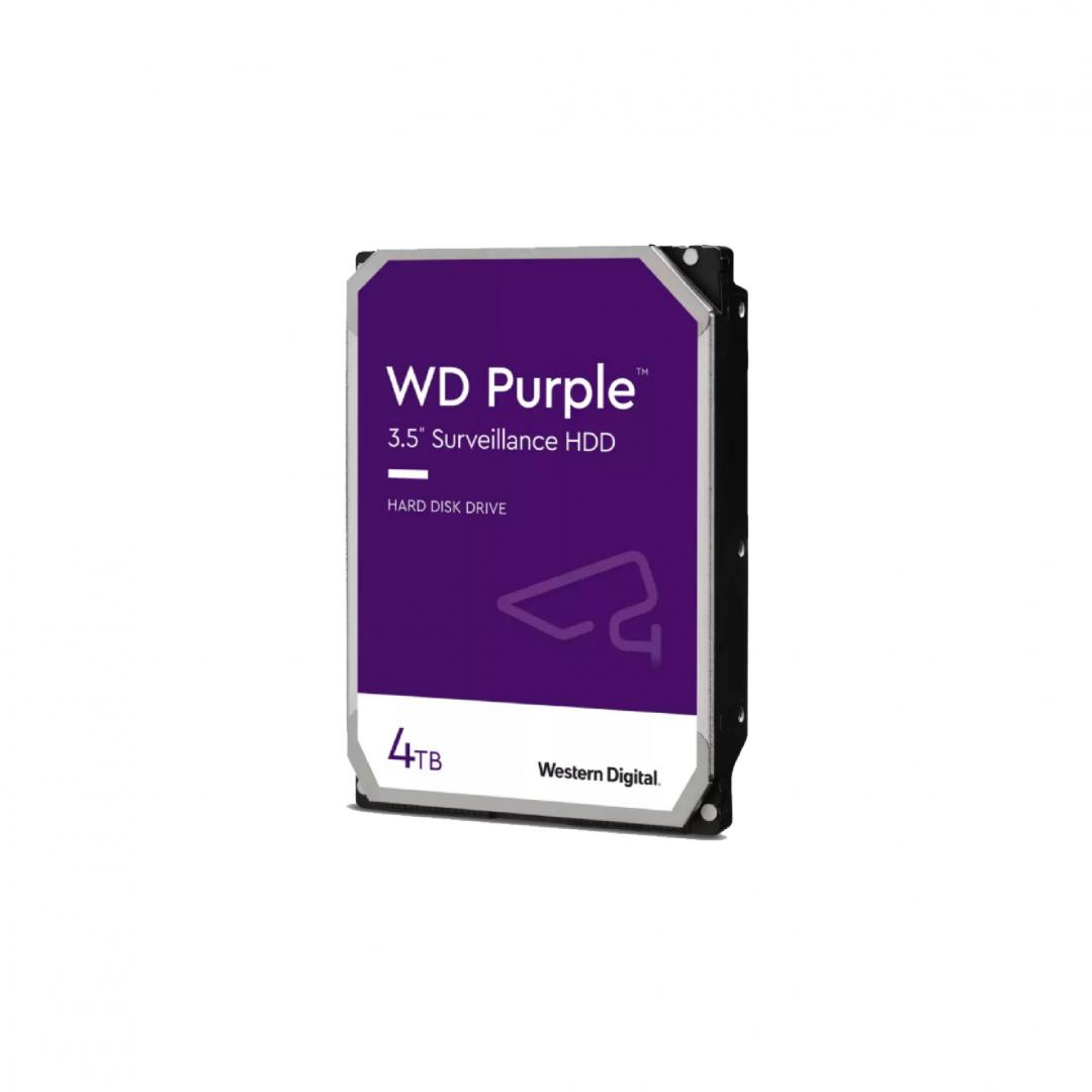 HDD Surveillance WD, 3.5", 4TB, PURPLE, SATA3, 5400rpm, 256MB, (WD42PURU)
