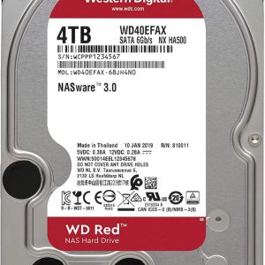 HDD WD Red 4TB SATA-III 5400RPM 256MB (WD40EFAX)