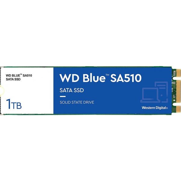 SSD WD Blue SA510 1TB SATA-III M.2 2280 (WDS100T3B0B)