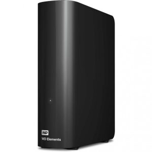 HDD Extern WD Elements, 12TB, 3.5", negru, USB 3.0 (WDBWLG0120HBK-EESN)