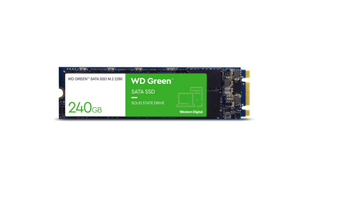 SSD WD Green 240GB SATA-III M.2 2280 (WDS240G3G0B)